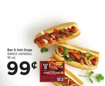 Food 4 Less Bar S Hot Dogs Select Varieties offer