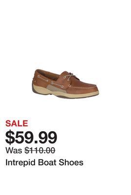 Belk Intrepid boat shoes offer