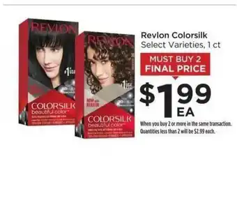 Food 4 Less Revlon Colorsilk Select Varieties offer