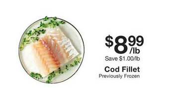 Fairway Store Market Cod Fillet offer