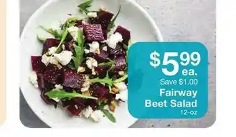 Fairway Store Market Fairway Beet Salad offer
