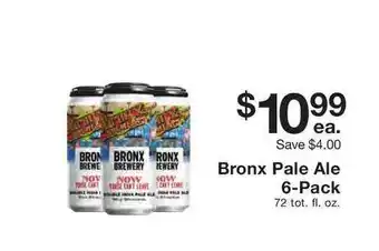 Fairway Store Market Bronx Pale Ale 6-pack offer
