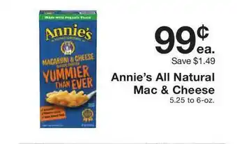 Fairway Store Market Annie's All Natural Mac & Cheese offer