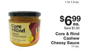Fairway Store Market Core & Rind Cashew Cheesy Sauce offer