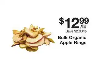 Fairway Store Market Bulk Organic Apple Rings offer