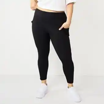 Kohl's Juniors' plus size so® sporty pocket leggings offer
