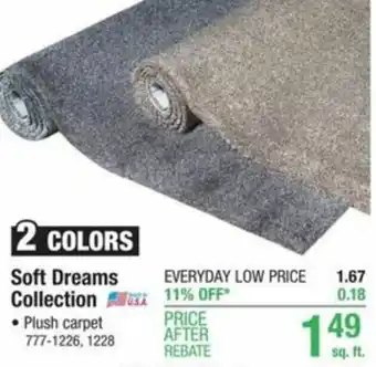 Menards Soft Dreams Collection offer