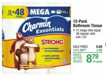 Menards 12-Pack Bathroom Tissue offer