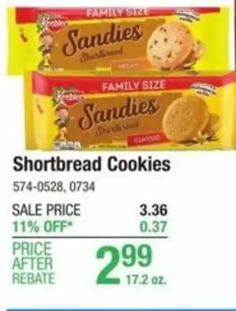 Menards Shortbread Cookies offer