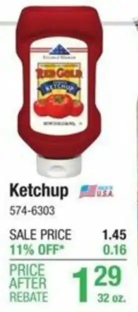 Menards Ketchup offer