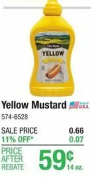 Menards Yellow Mustard offer