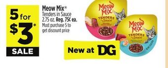 Dollar General Meow mix® offer
