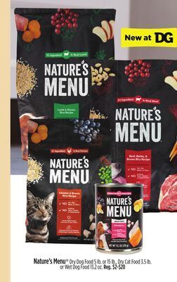 Dollar General Nature's menu® offer