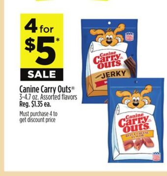 Dollar General Canine carry outs® offer