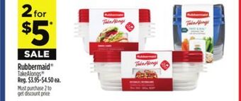 Dollar General Rubbermaid® takealongs® offer