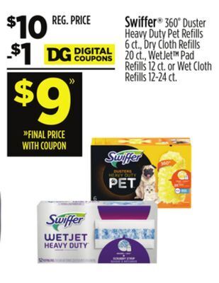 Dollar General Swiffer® offer