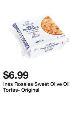 Wegmans Inés rosales sweet olive oil tortas- original offer