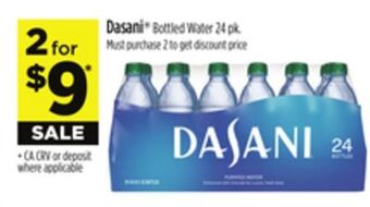 Dollar General Dasani® bottled water offer