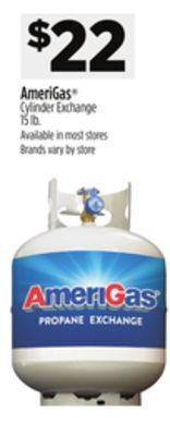 Dollar General Amerigas® cylinder exchange offer