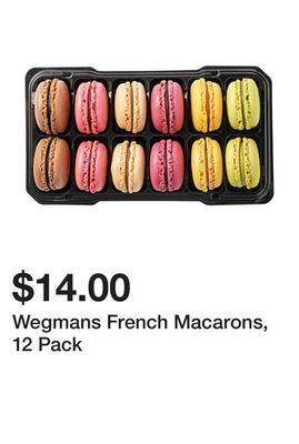 Wegmans Wegmans french macarons, 12 pack offer