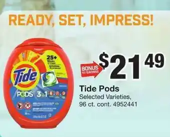Giant Food Tide Pods offer