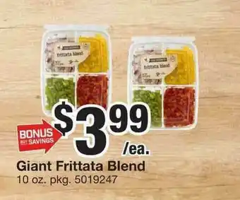Giant Food Giant Frittata Blend offer