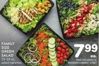 Albertsons FAMILY SIZE GREEN SALAD offer
