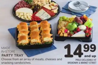 Albertsons PARTY TRAY offer