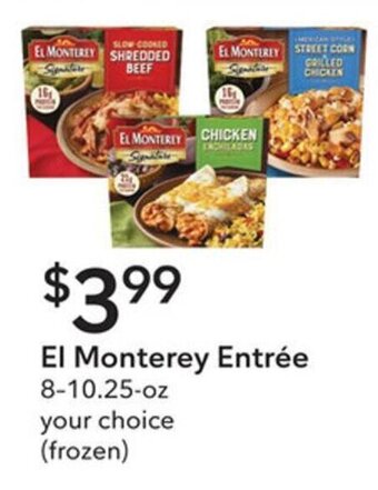 Publix El Monterey Entrée 8-10.25-oz your choice (frozen) offer
