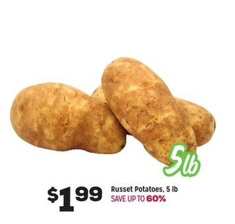 Grocery Outlet Russet potatoes, 5 lb offer