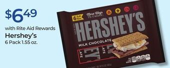 Rite Aid Hershey's offer