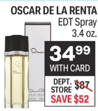 CVS Oscar de la renta edt spray 3.4 oz. offer
