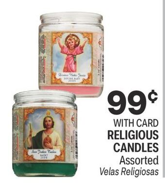 CVS Religious candles assorted offer