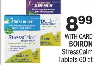 CVS Boiron stresscalm tablets 60 ct offer