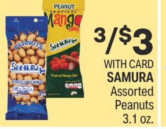 CVS Samura assorted peanuts 3.1 oz. offer