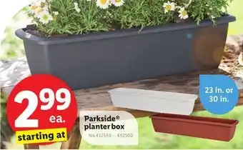 Lidl Parkside® planter box offer