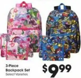 Kroger 3-Piece Backpack Set offer