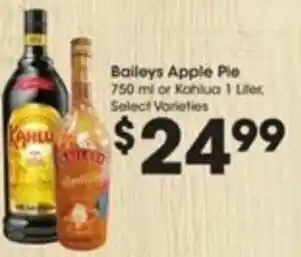 Kroger Bailey's Apple Pie offer