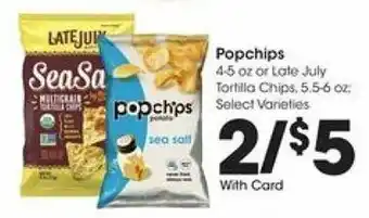 Kroger Popchips offer