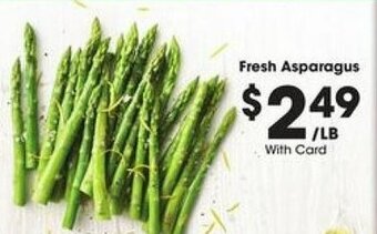 Kroger Fresh Asparagus offer