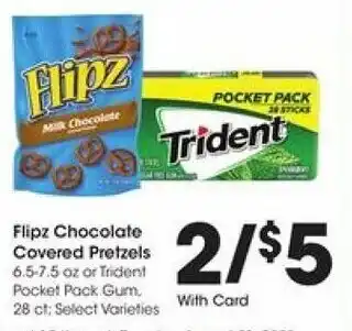 Kroger Flipz Chocolate Covered Pretzels offer