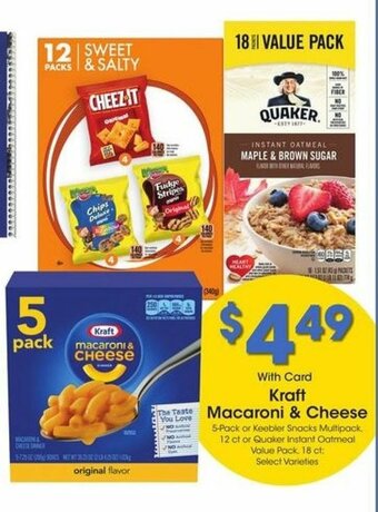 Kroger Kraft Macaroni & Cheese offer