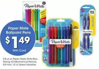 Kroger Paper Mate Ballpoint Pens offer