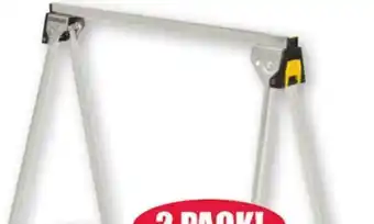 Ace Hardware Stanley® 2-pk. folding sawhorses offer