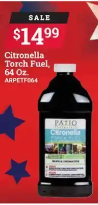 Ace Hardware Citronella torch fuel, 64 oz. offer