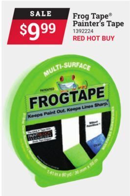 Ace Hardware Frog tape® painter's tape offer