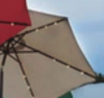 Ace Hardware 9' solar led umbrella offer