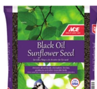 Ace Hardware Ace® black oil sunflower seed, 5 lb. offer
