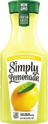 Kroger Simply fruit drink or ade offer