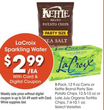 Kroger Lacroix sparkling water offer